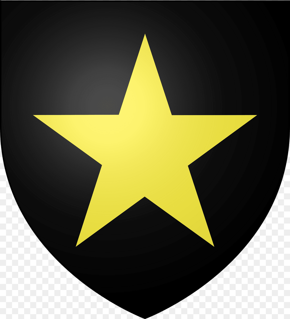 Blason Ville Fr Fenols Tarn Clipart, Star Symbol, Symbol, Disk Free Png