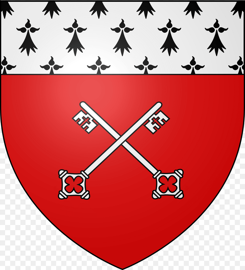 Blason Ville Fr L39hermenault Vende Clipart, Armor, Shield Free Png