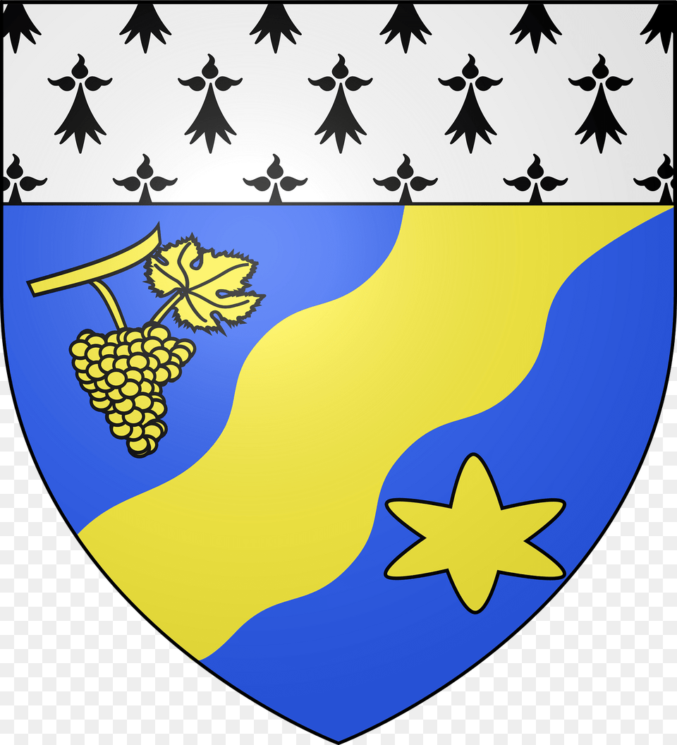 Blason Ville Fr La Haye Fouassire Loire Atlantique Clipart, Armor, Shield, Person, Symbol Png Image