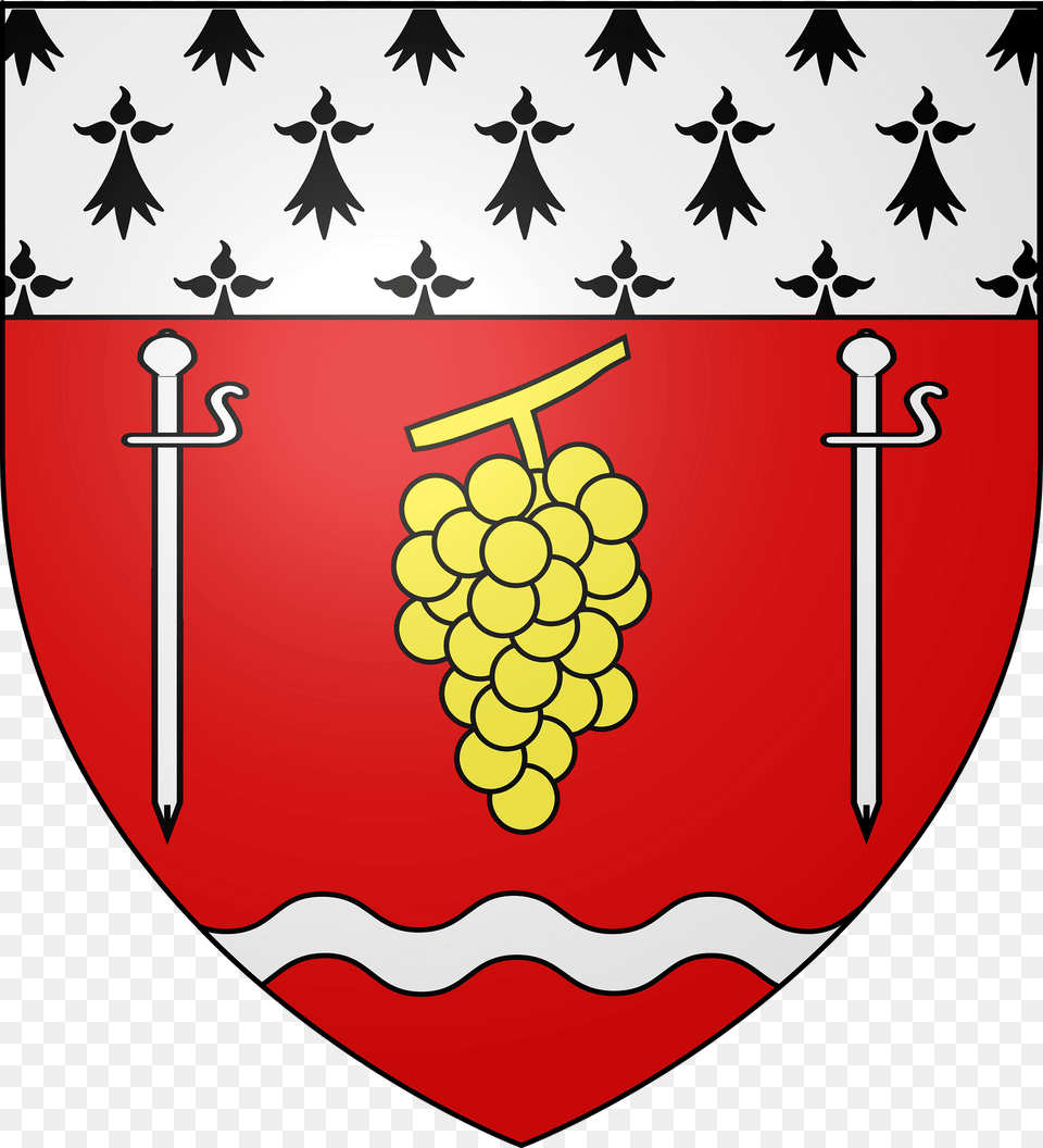 Blason Ville Fr Le Cellier Loire Atlantique Clipart, Armor, Shield, Blade, Dagger Png