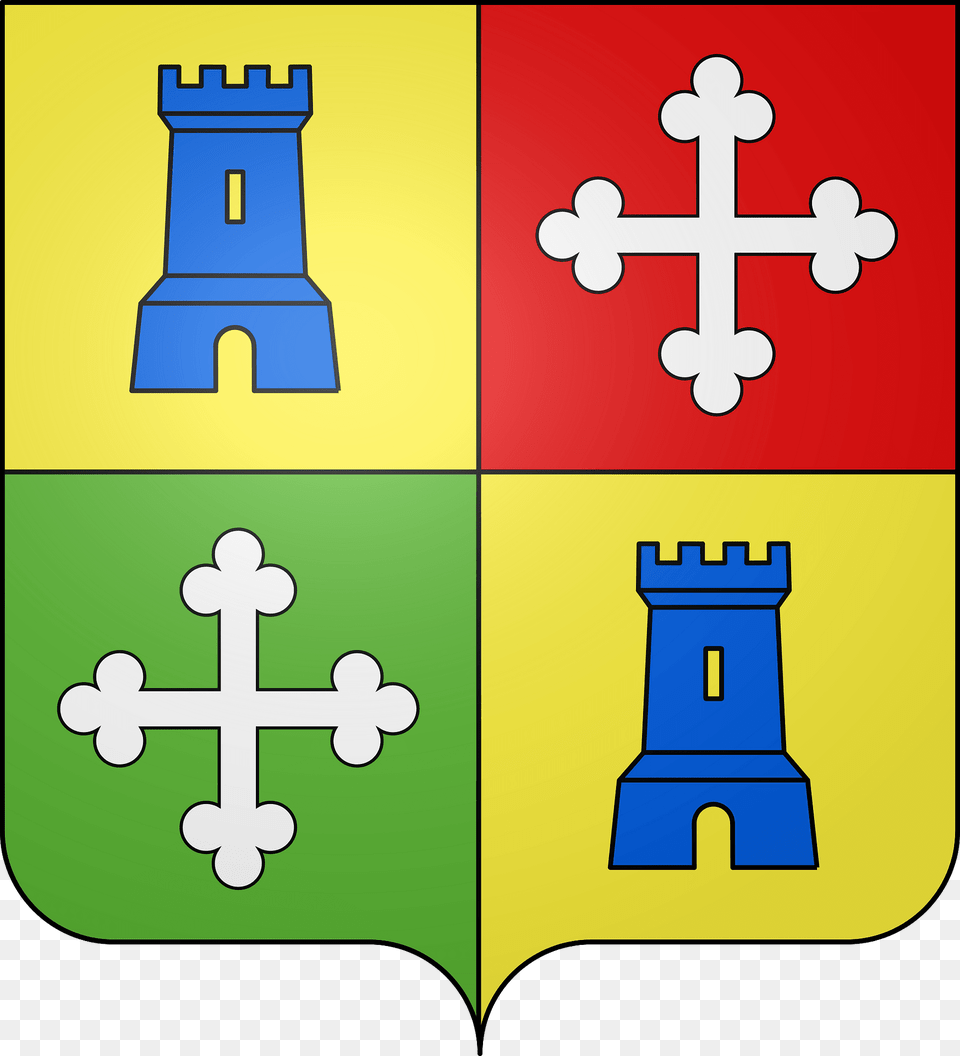 Blason Ville Fr Perrignier Clipart, Cross, Symbol Png