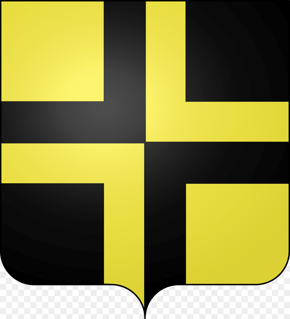 Blason Ville Fr Ribouisse Aude Clipart, Logo, Symbol, Cross Free Png Download