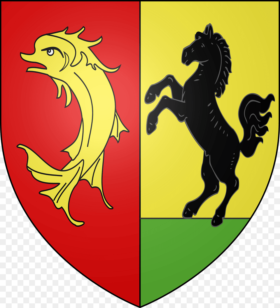 Blason Ville Fr Saint Just En Chevalet Loire Clipart Free Transparent Png