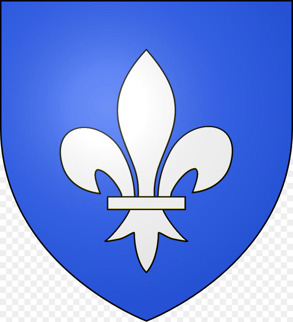 Blason Ville Fr Soissons Blason Fleur De Lys, Symbol, Armor, Emblem Free Png Download