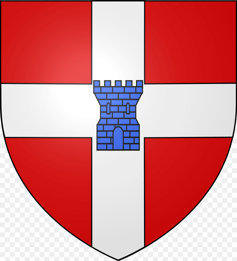 Blason Ville Fr Valence Drome Clipart, Armor, Shield, Cross, Symbol Free Png