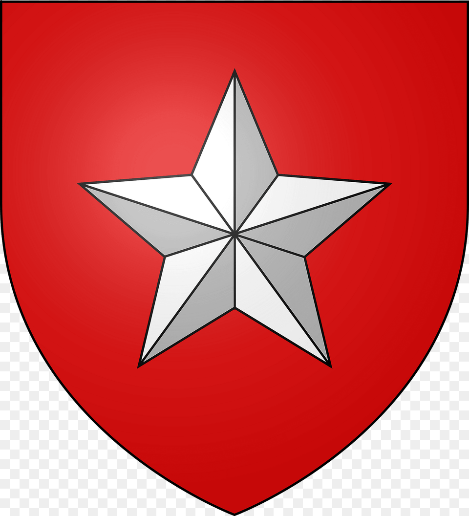 Blason Ville Nl Maastrichtlimburg Clipart, Symbol, Star Symbol, Armor, Disk Free Png