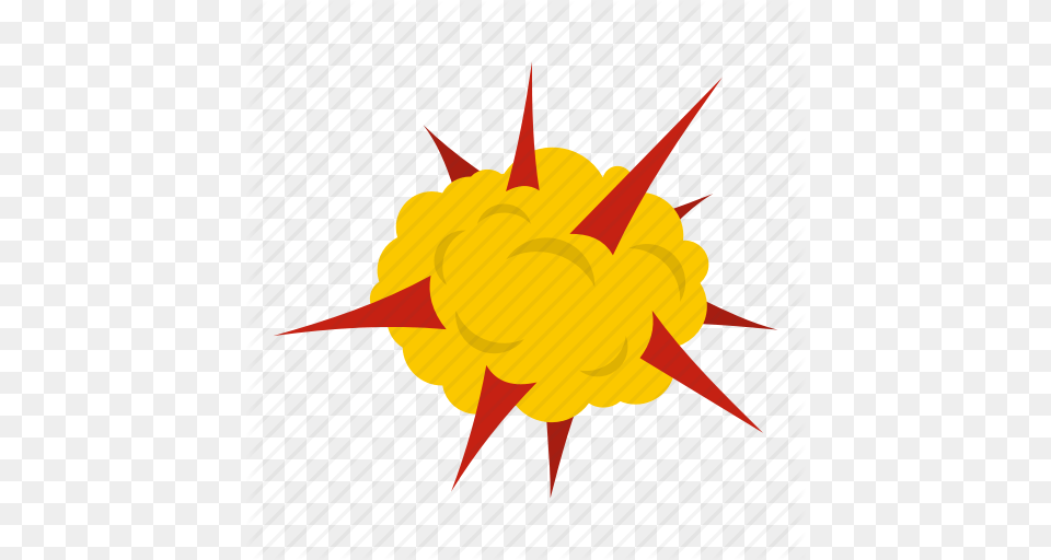 Blast Bomb Boom Burst Effect Explode Power Explosion Icon, Flower, Plant, Animal, Fish Png Image
