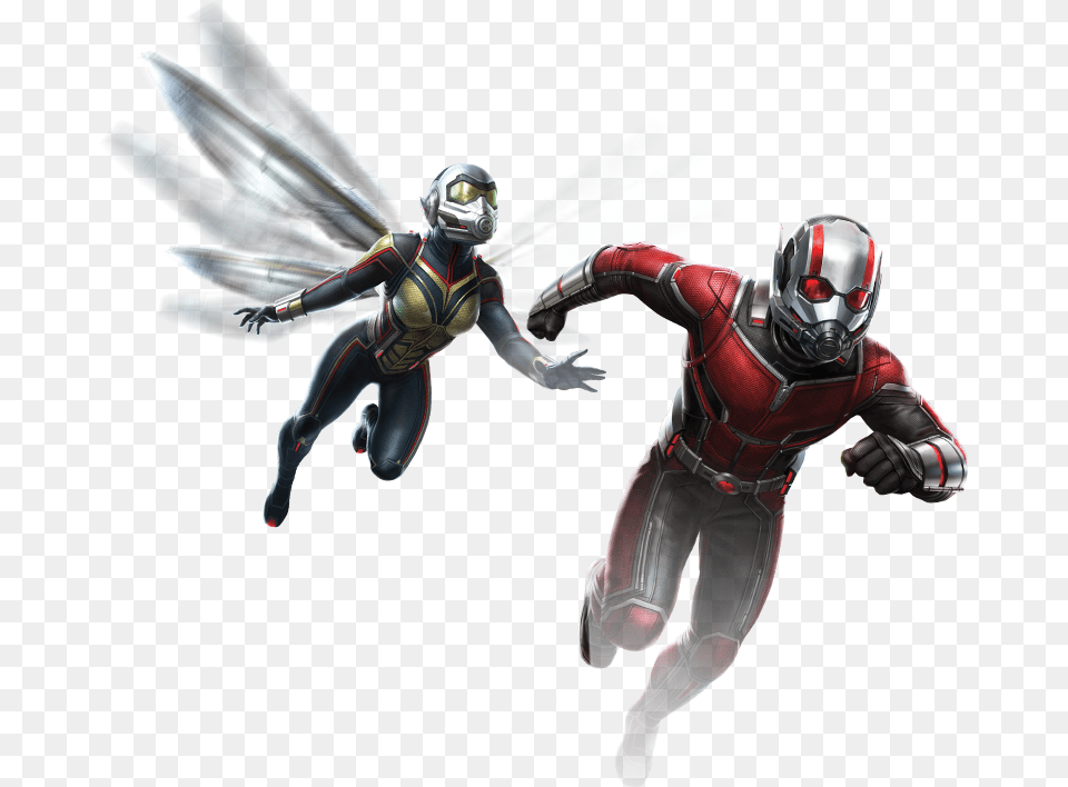 Blast Into Big Scale Action With Figures Inspired By Wasp Marvel White Background, Adult, Helmet, Male, Man Png