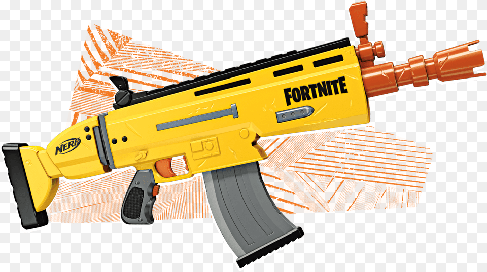 Blaster Nerf Fortnite, Firearm, Gun, Rifle, Weapon Png