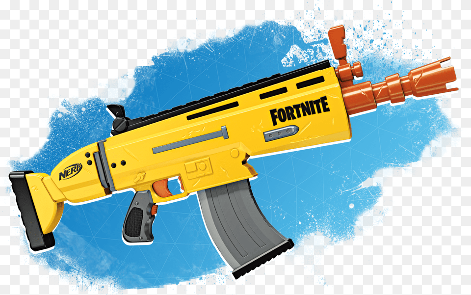 Blaster Nerf Fortnite, Firearm, Weapon, Gun, Rifle Png