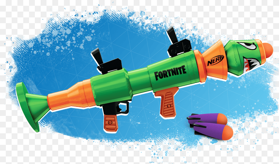 Blaster Nerf Fortnite, Toy, Water Gun, Rocket, Weapon Free Transparent Png