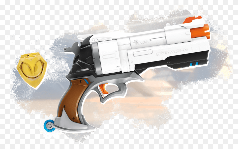 Blaster Nerf Mccree, Firearm, Gun, Handgun, Weapon Png