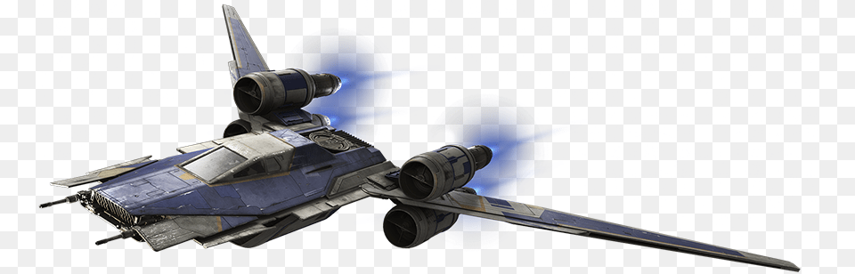 Blaster Pistol U Wing Transparent, Aircraft, Transportation, Vehicle, Airplane Free Png