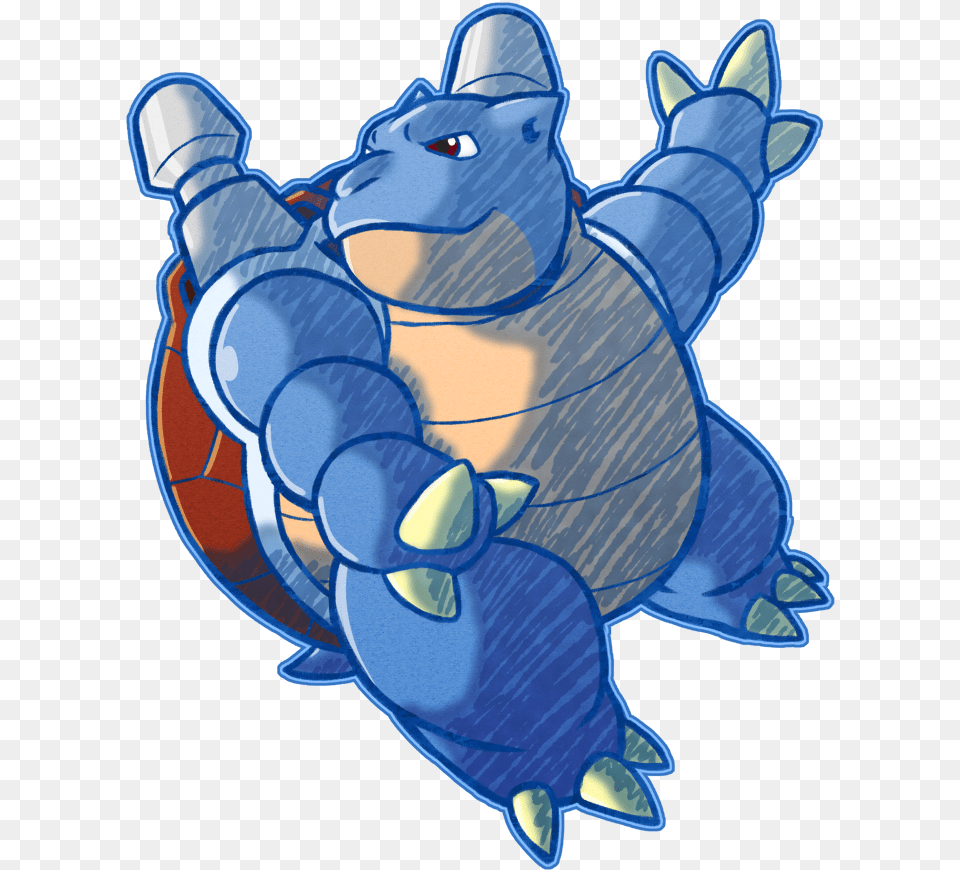 Blastoise Cartoon, Animal, Mammal, Wildlife Free Png Download