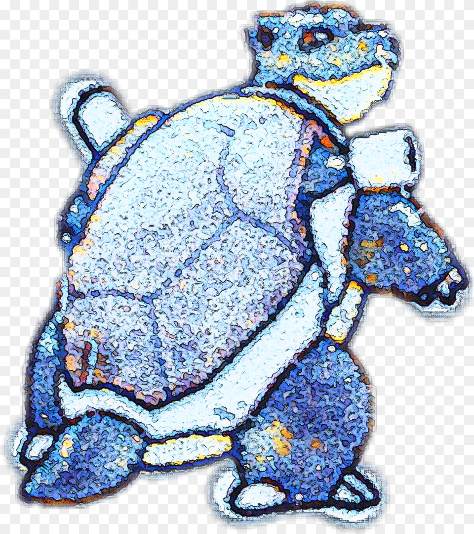 Blastoise Illustration, Animal, Reptile, Sea Life, Tortoise Free Png Download