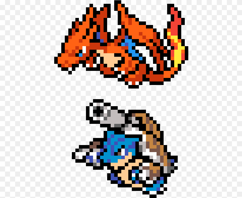 Blastoise Pixel Art Pokemon Mega Blastoise, Qr Code, Game, Super Mario Png Image