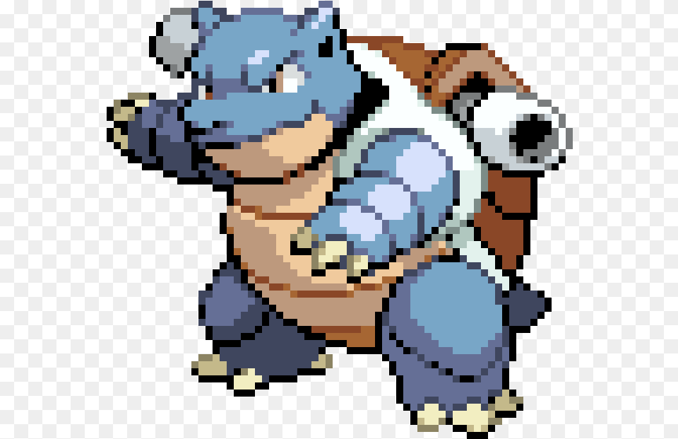 Blastoise Pixel Blastoise Pokemon Rojo Fuego, Animal, Wildlife, Mammal, Qr Code Png