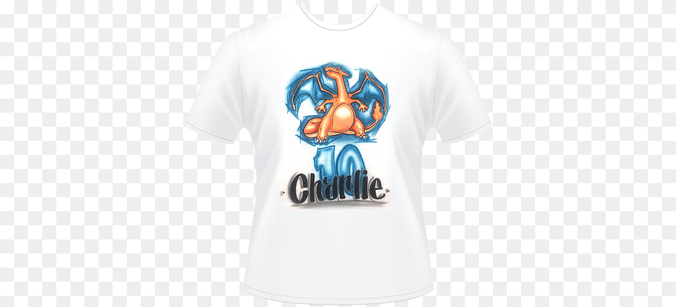 Blastoise Pokemon Shirt Airbrush T Custom Americanairbrush Blusa Unicrnio Infantil Personalizada, Clothing, T-shirt Free Png