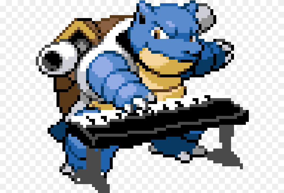 Blastoise Pokmon Gifs Gif Abyss Blastoise Piano Gif, Qr Code Png Image