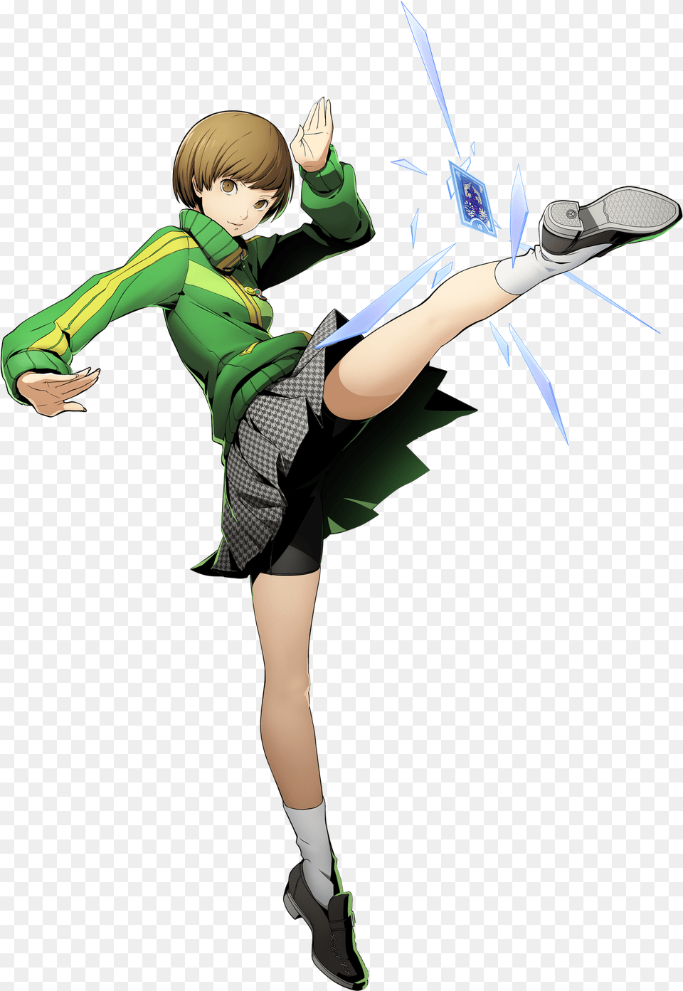 Blazblue Cross Tag Battle Chie Satonaka Main Blazblue Cross Tag Battle Chie, Book, Comics, Publication, Adult Free Transparent Png