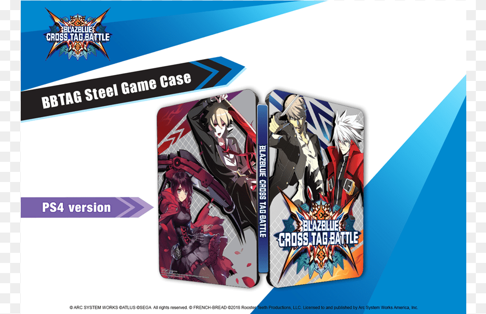 Blazblue Cross Tag Battle Collector39s Edition, Book, Comics, Publication, Adult Png Image