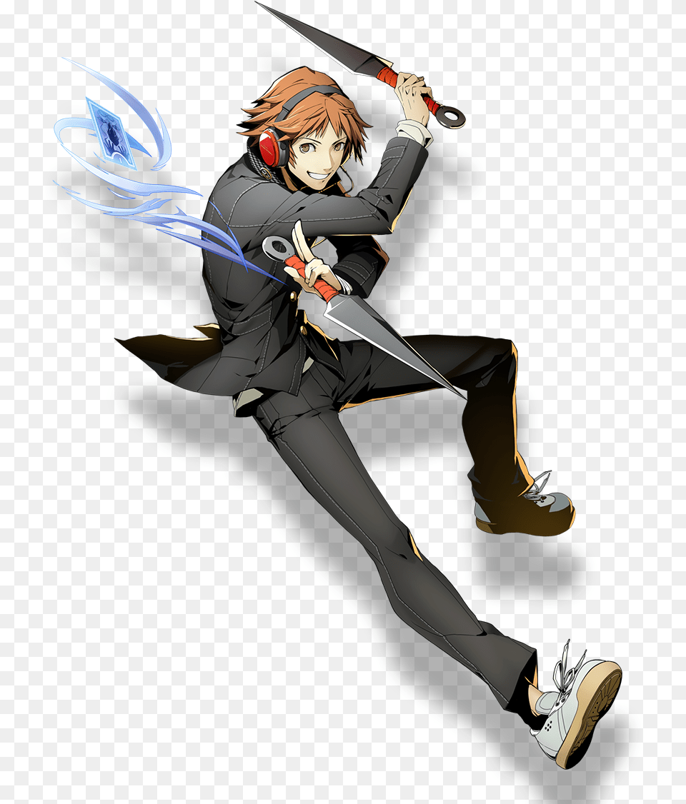 Blazblue Cross Tag Battle High Quality Image Blazblue Cross Tag Battle Yosuke, Book, Comics, Publication, Weapon Free Png