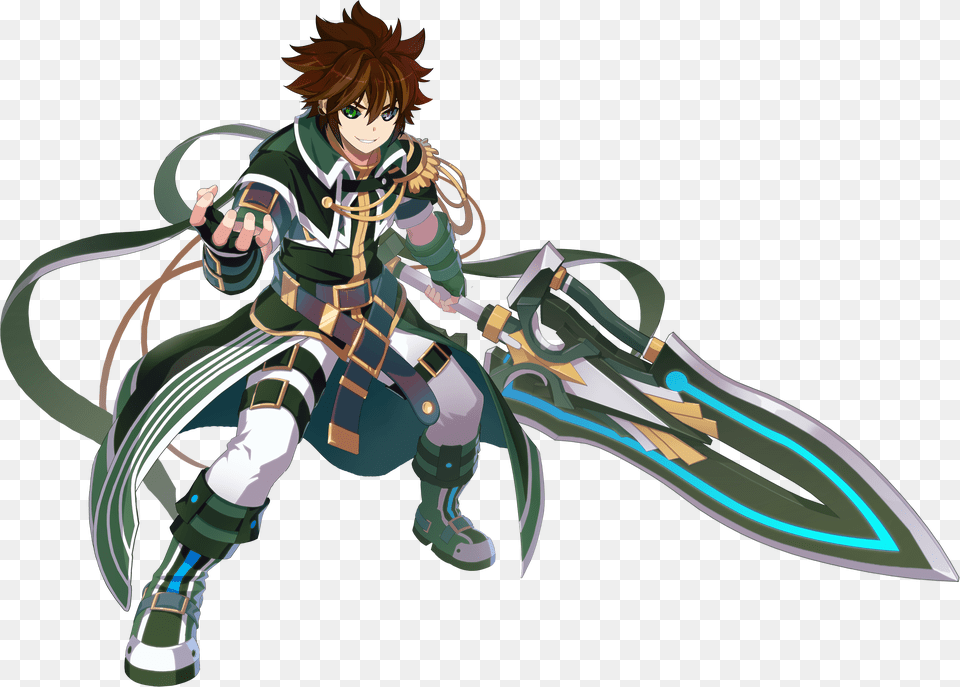 Blazblue Oc Wiki Grand Chase Dimensional Chaser Sieghart, Book, Comics, Publication, Person Free Transparent Png