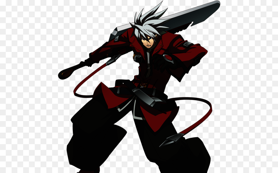 Blazblue Ragna The Bloodedge, Adult, Male, Man, Person Free Png