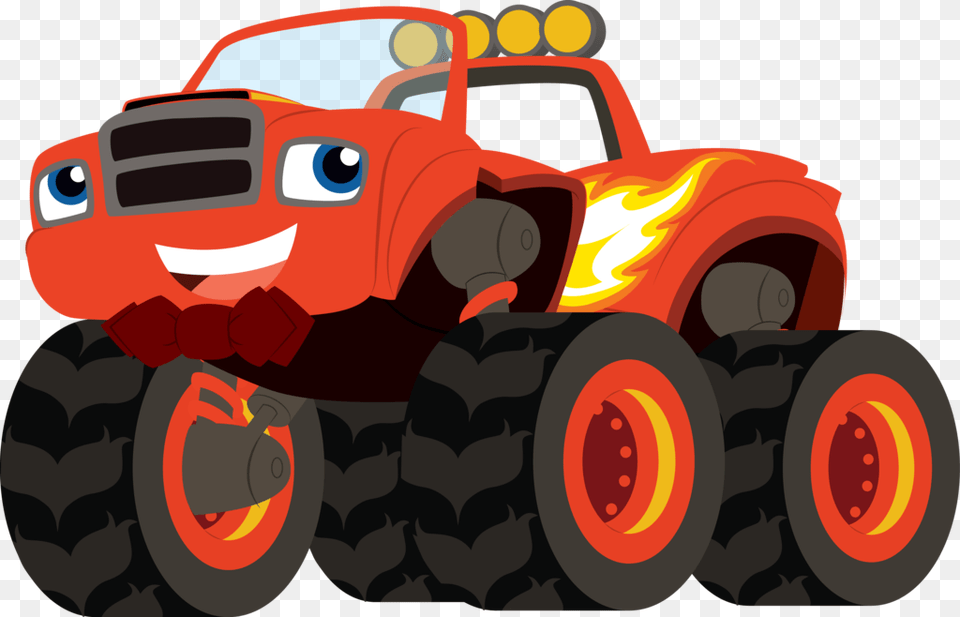 Blaze And Monster Machine Clipart, Bulldozer, Transportation, Vehicle Png