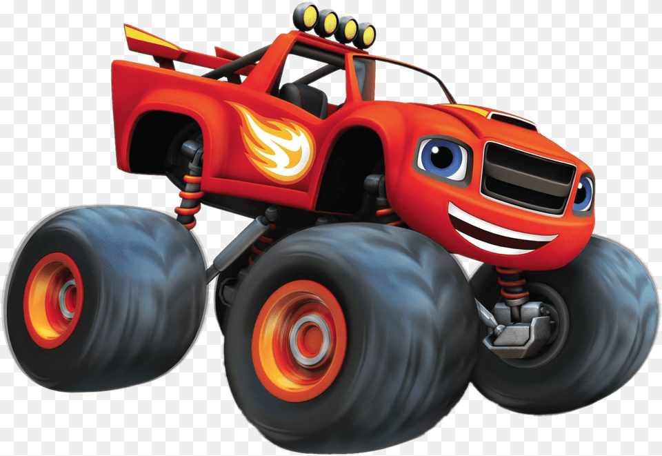 Blaze And The Monster Machines Blaze And The Monster Machine Topper, Wheel, Buggy, Car, Transportation Free Transparent Png