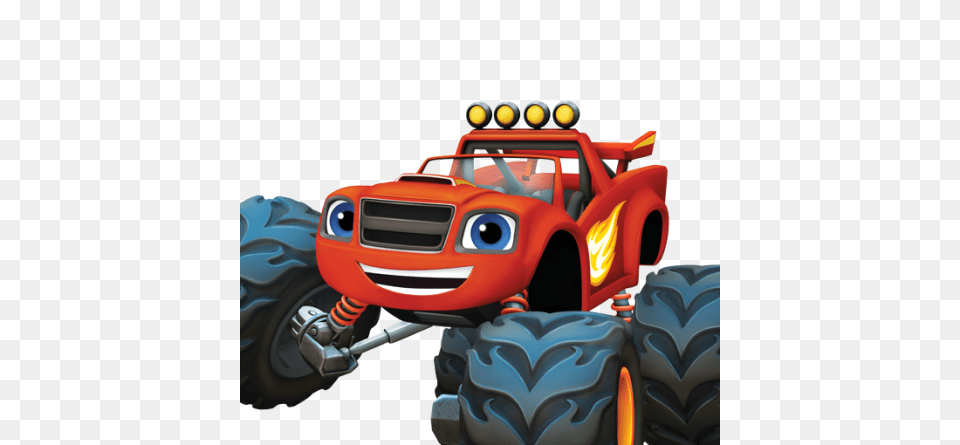 Blaze And The Monster Machines Blaze And The Monster Machines, Bulldozer, Machine, Buggy, Transportation Png Image