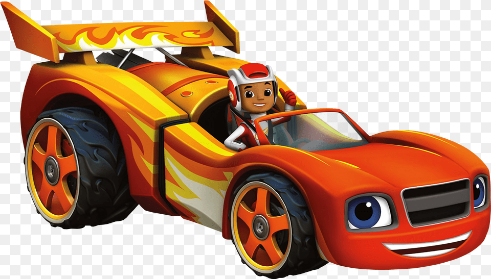 Blaze And The Monster Machines Race Car Blaze And The Monster Machines, Wheel, Machine, Vehicle, Transportation Free Transparent Png