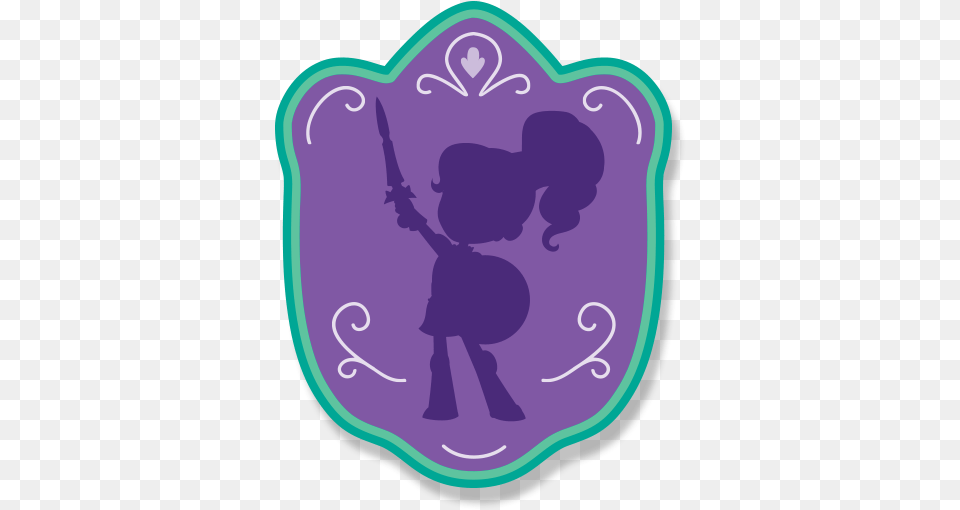 Blaze Full Episodes Games Videos Nella The Princess Knight Logo, Purple, Person, Cupid, Head Free Png