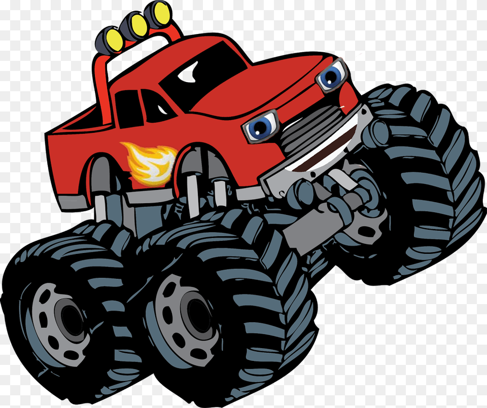 Blaze Monster Truck Adventure For Android, Machine, Wheel, Transportation, Vehicle Png Image