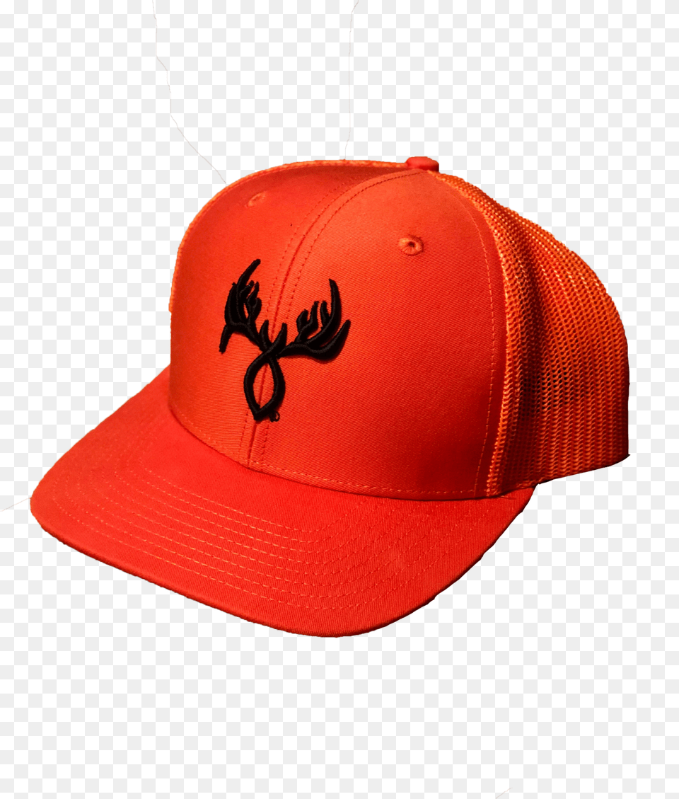 Blaze Orange Snap Back Cap Buckventures Outdoors Tv, Baseball Cap, Clothing, Hat Free Transparent Png