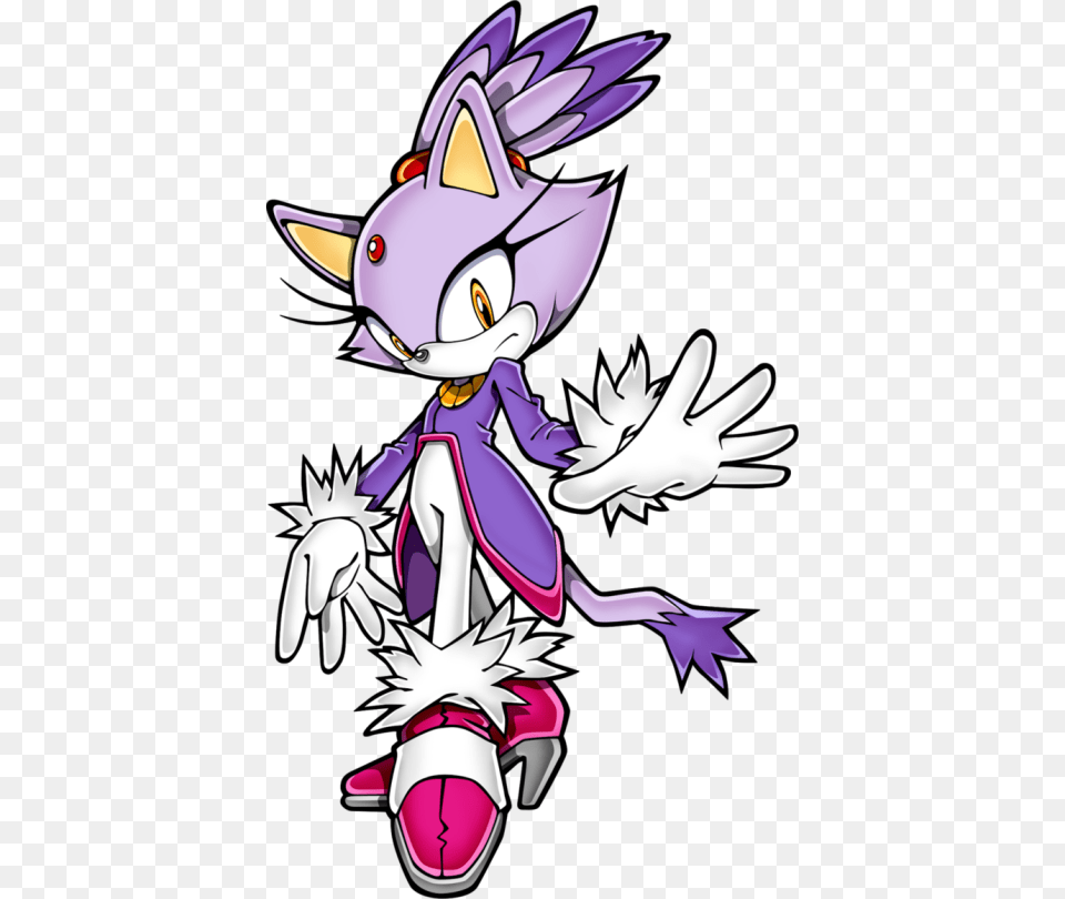 Blaze The Cat, Book, Comics, Publication, Purple Png