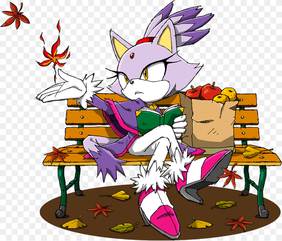 Blaze The Cat, Book, Comics, Publication, Cartoon Free Png