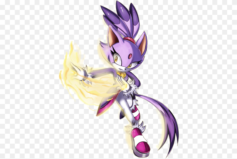 Blaze The Cat Blaze The Cat, Book, Comics, Publication, Purple Free Png Download