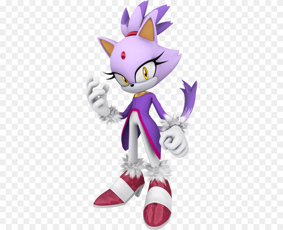 Blaze The Cat Silver The Hedgehog And Blaze The Cat Sonic Forces Speed Battle Characters, Purple, Book, Comics, Publication Free Png Download