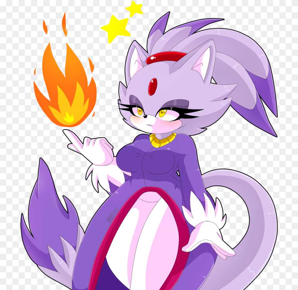 Blazie The Beautiful Kitty Thicc Blaze The Cat, Book, Comics, Publication, Baby Free Png