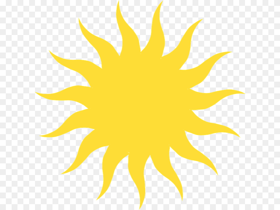 Blazing Shining Sun Om Shanti Om Logo, Leaf, Plant, Flower, Sunflower Free Png Download