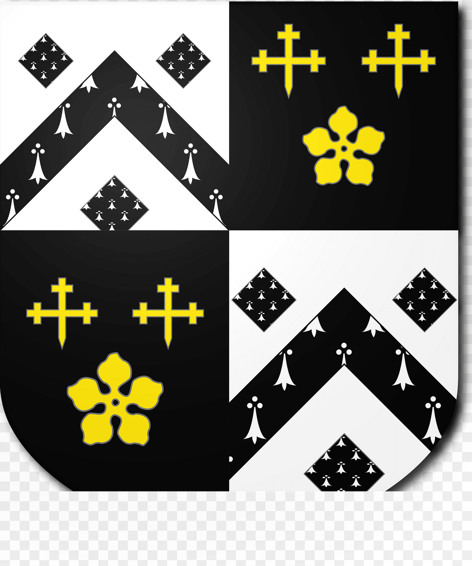 Blazon Of Best Shaw Baronets Of Eltham 1665 Clipart, Armor, Shield, Cross, Symbol Free Png