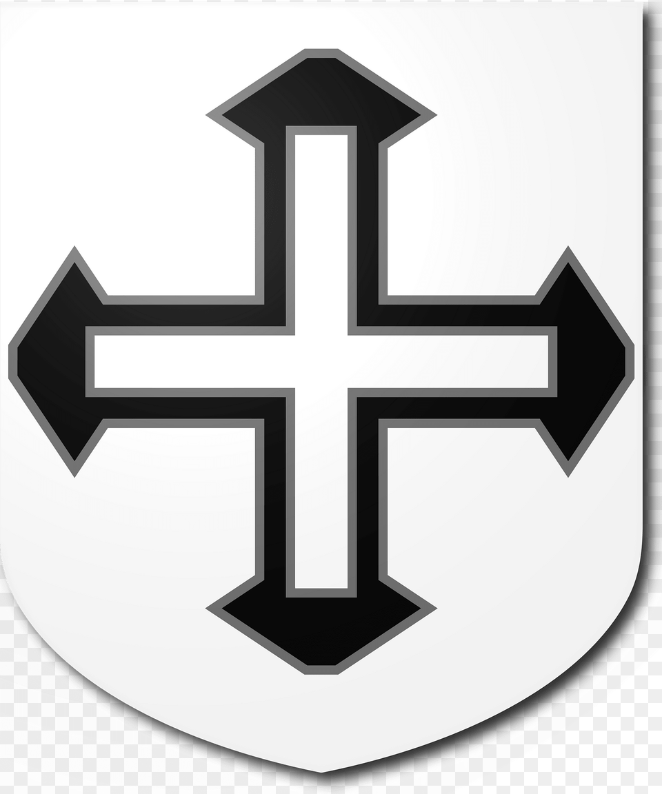 Blazon Of Dukinfield Baronets Of Dukinfield 1665 Clipart, Cross, Symbol, Electronics, Hardware Free Png Download