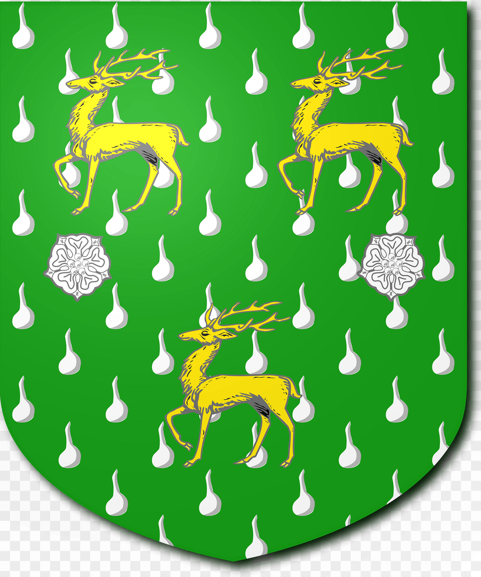 Blazon Of Green Baronets Of Wakefield 1886 Clipart, Armor, Animal, Antelope, Mammal Png Image
