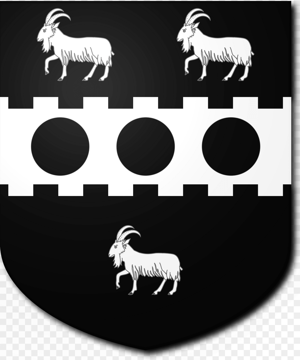 Blazon Of Mann Baronets 1755 Clipart, Animal, Livestock, Mammal, Sheep Png