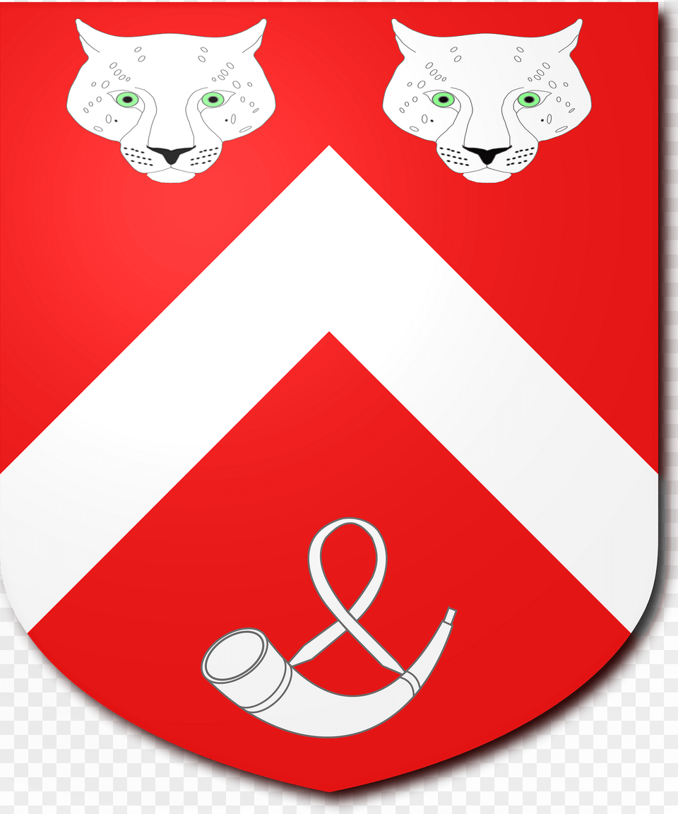 Blazon Of Slingsby Baronets Of Scriven 1628 Clipart, Armor, Shield, Animal, Cat Free Png
