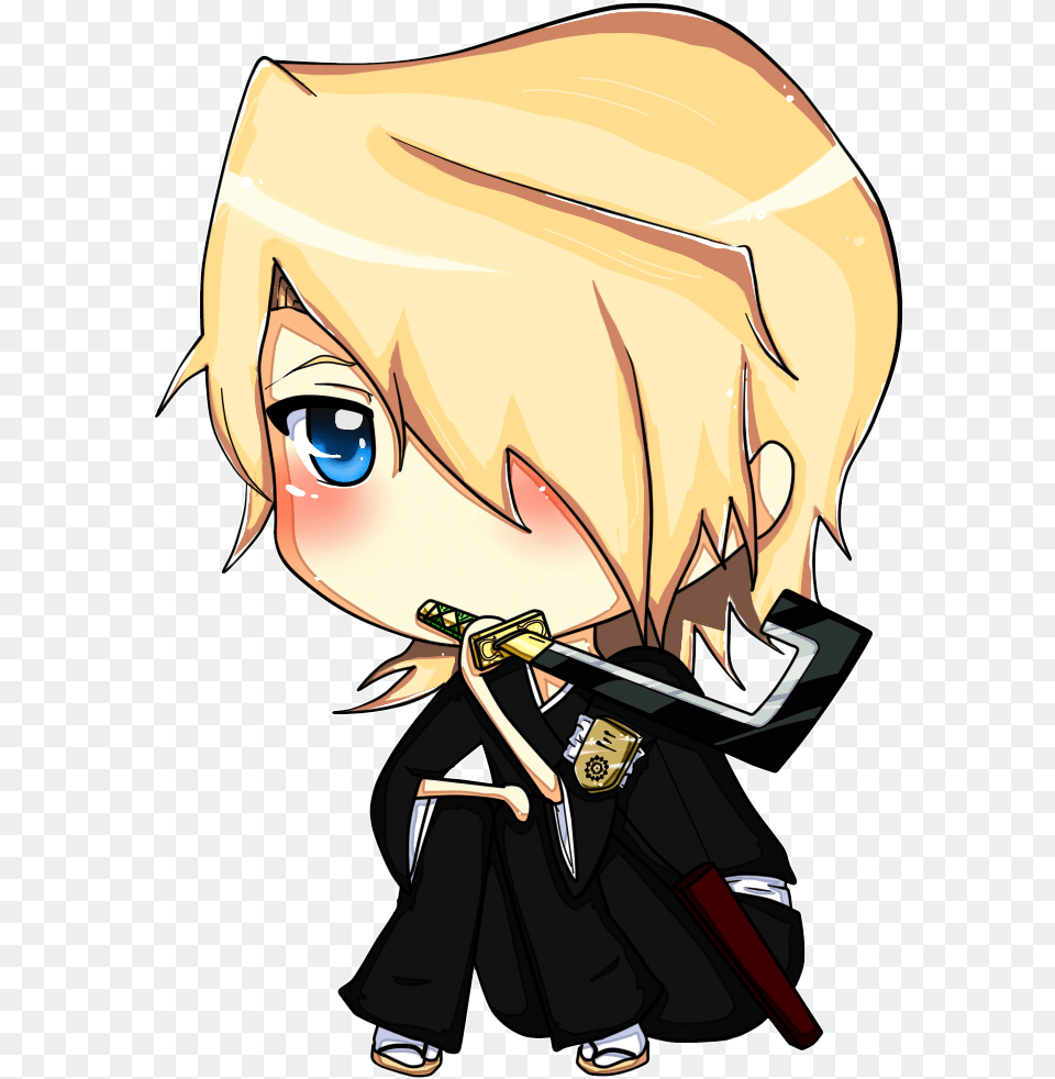 Bleach Anime Chibi Characters, Book, Comics, Publication, Person Free Png