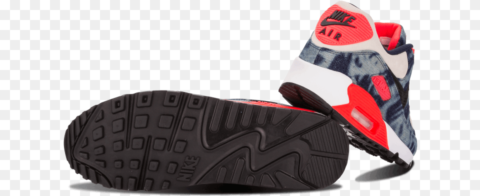 Bleach Denim Air Max Sneakers, Clothing, Footwear, Running Shoe, Shoe Free Transparent Png