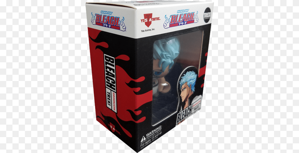 Bleach Grimmjow Trexi Figure Ebay Supervillain, Box, Adult, Female, Person Free Transparent Png