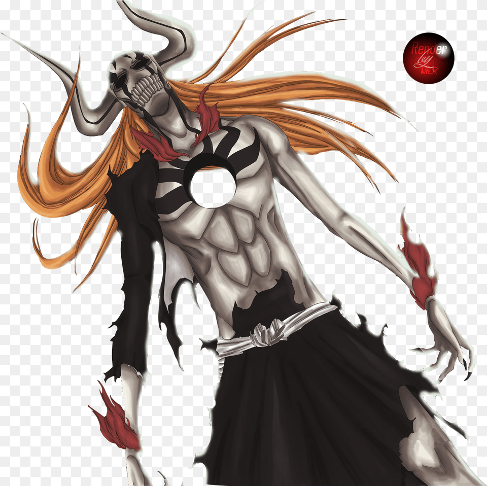 Bleach Ichigo Hollow Form Hollow Ichigo, Book, Comics, Publication, Adult Png